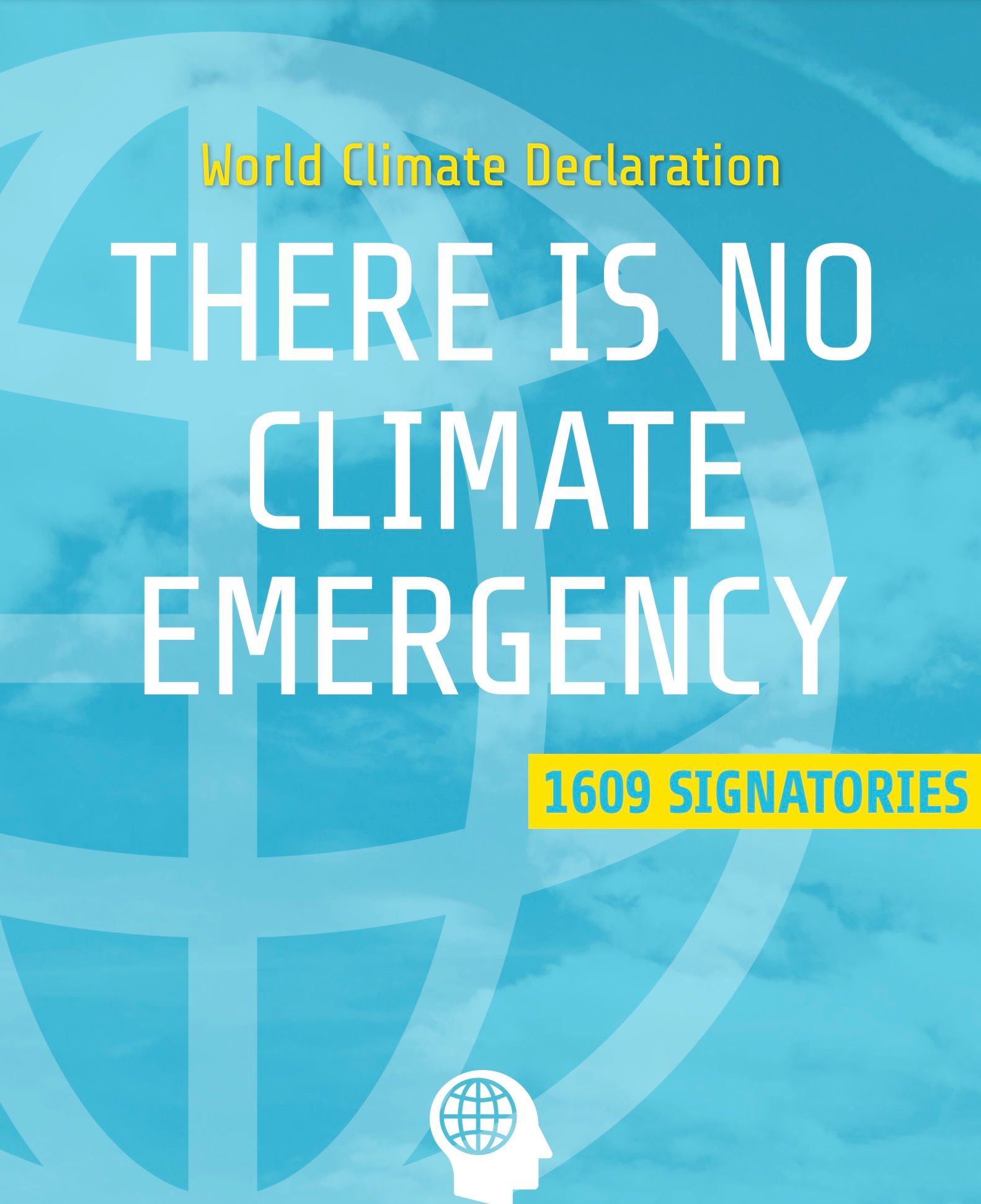 There is no climate emergency