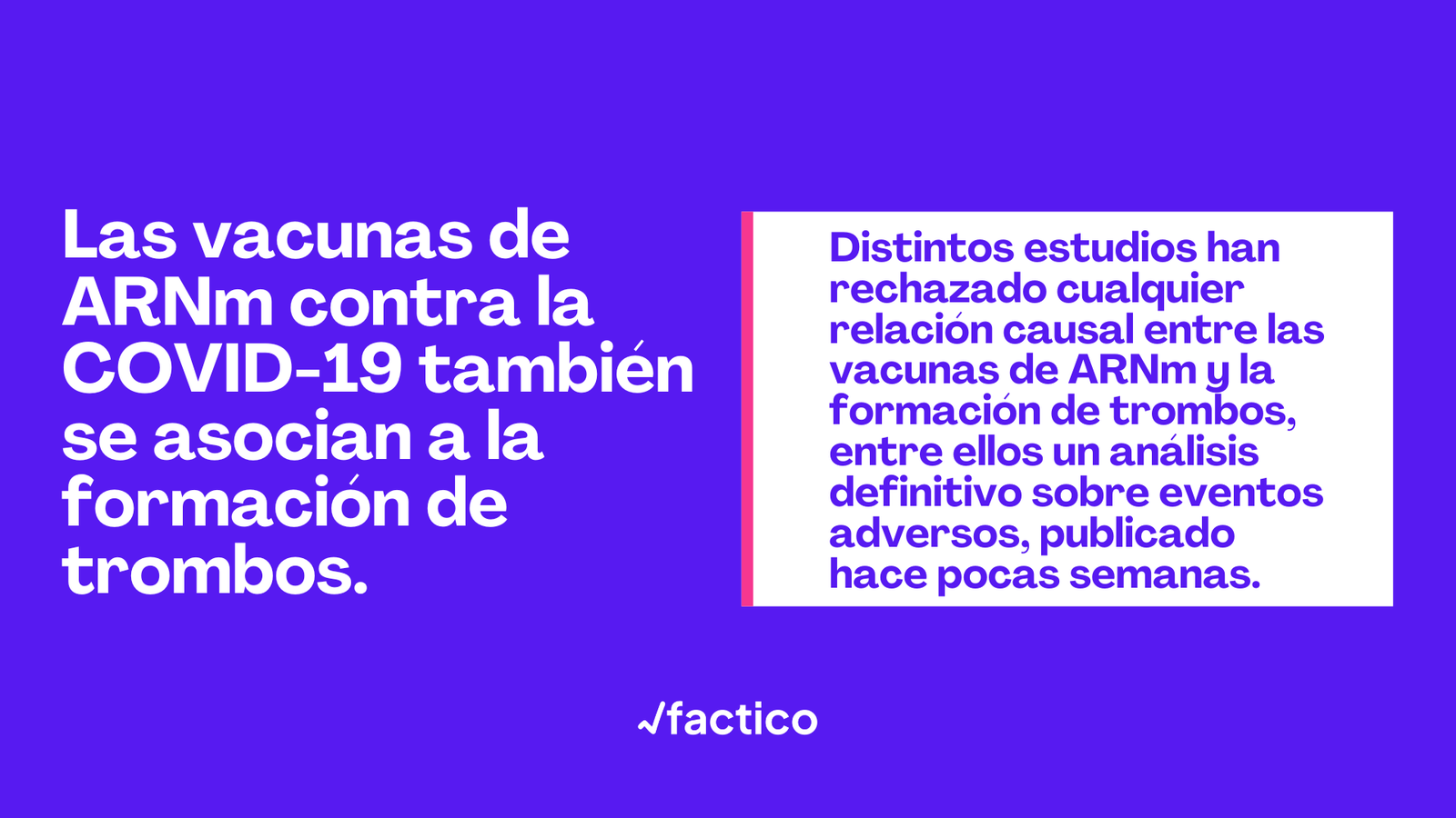 Image accompanying Las vacunas de ARNm contra la COVID-19 también se asocian a la formación de trombos, y los casos han sido mayores que con la vacuna de AstraZeneca