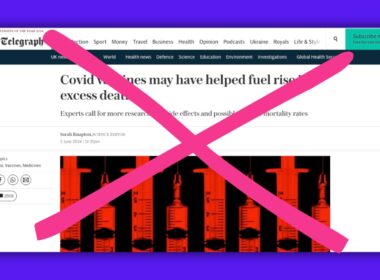 Captura de pantalla del artículo publicado en The Telegraph