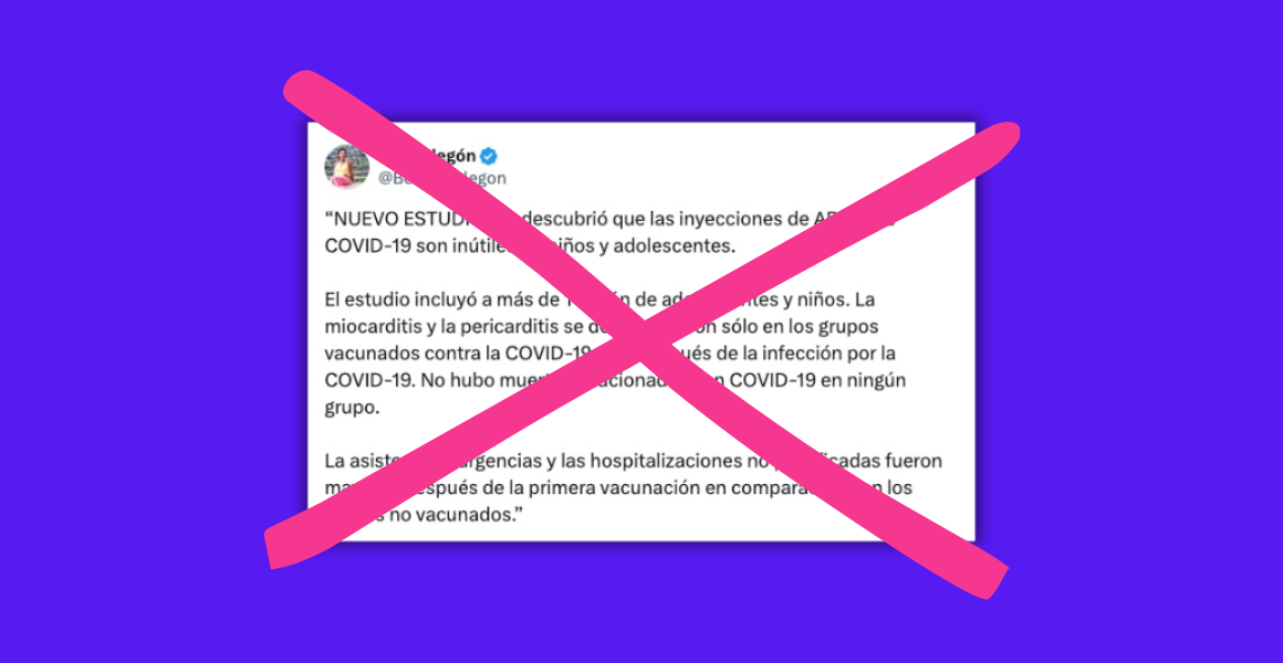 Captura redes sociales de Beatriz Talegón