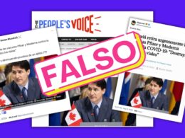 Es completamente falso que Canadá esté destruyendo las vacunas para eliminar pruebas