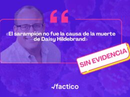 El Dr. Pierre Kory no probó que la muerte de una niña por sarampión en Texas fuera falsa