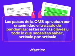 Qué dice exactamente el tratado de pandemias