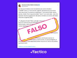 Tuit viral atribuye a la AEMET una frase sobre la ola de calor que en realidad es el titular de un medio de comunicación