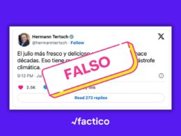 Hermann Tertsch asegura que julio de 2025 fue el más fresco en décadas en Madrid